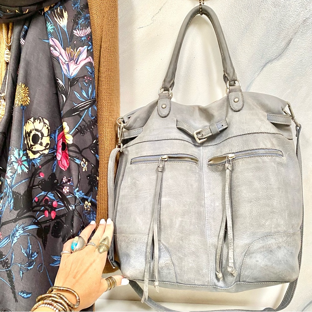 Roots Gray Tote Bag